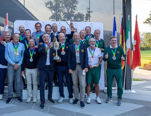 Slovenci, člani seniorskega društva, uspešni na Alpen cup turnirju, na Royal golf Bled